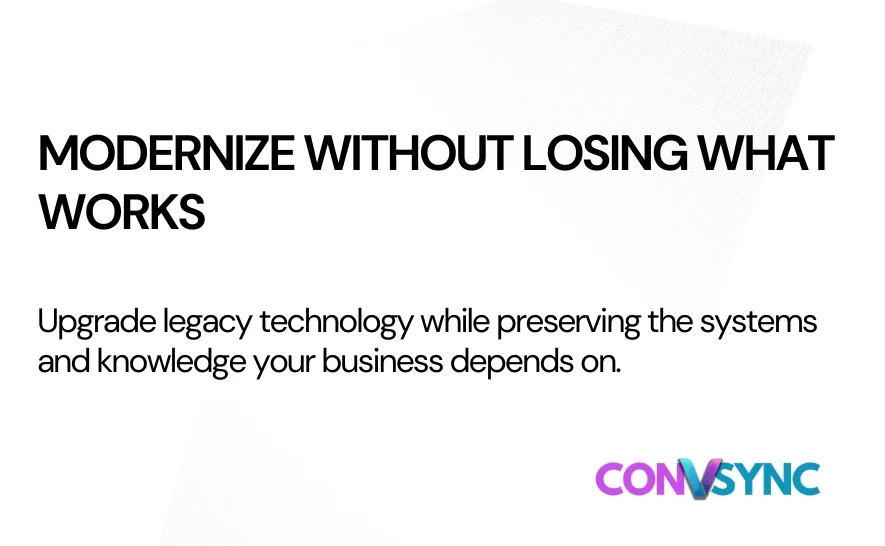 Blog Banner 8 Legacy system modernization helping businesses upgrade technology while preserving existing systems